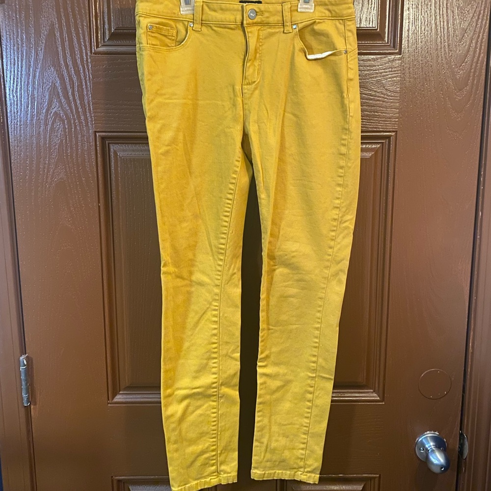 Mustard Yellow Jeans